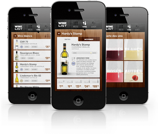 WineList - Le sommelier portable